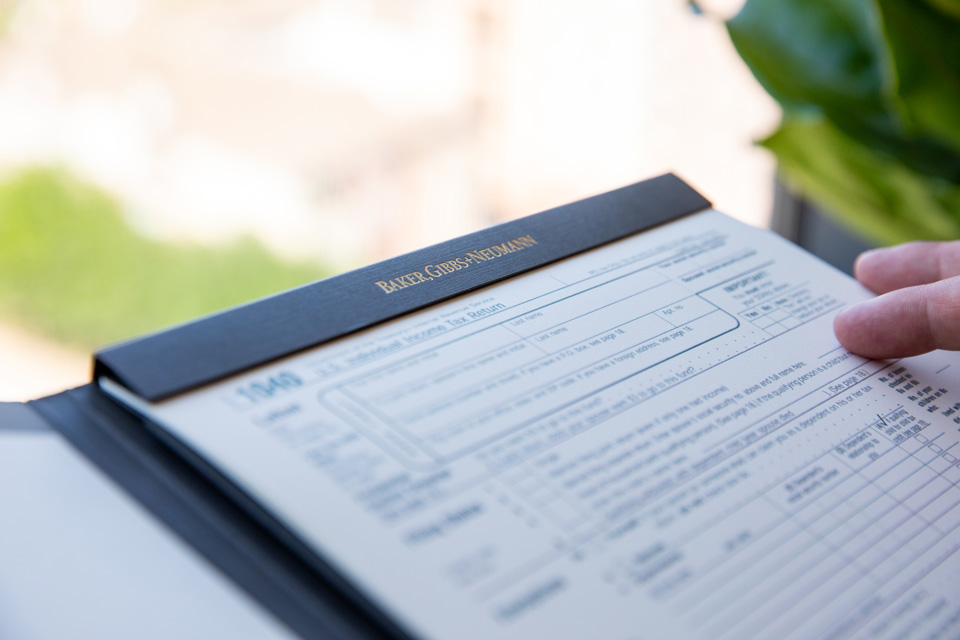 Lockhart Tax Return Presentation Folders 