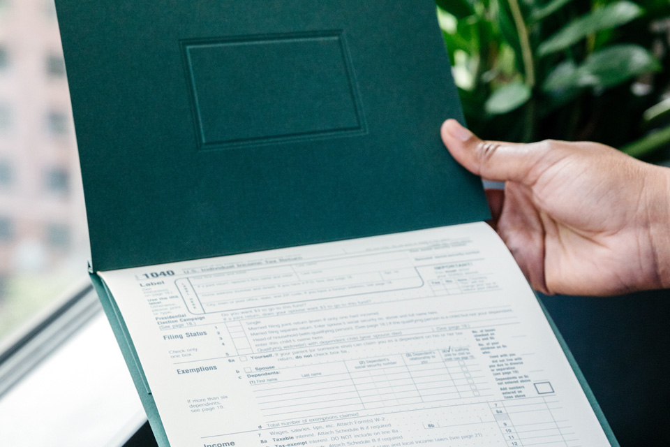 Lockhart Tax Return Folders Cover Set