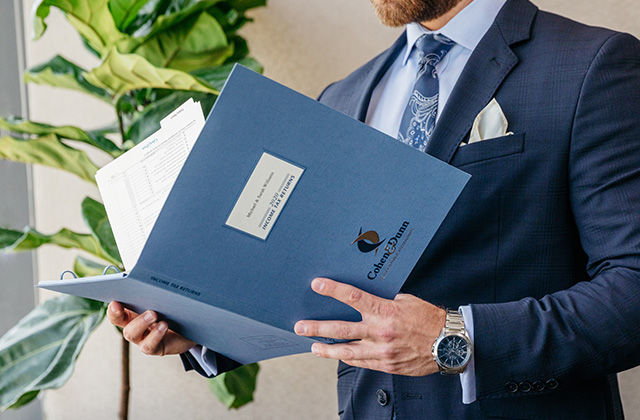 Complimentary Design Service: Example Folder