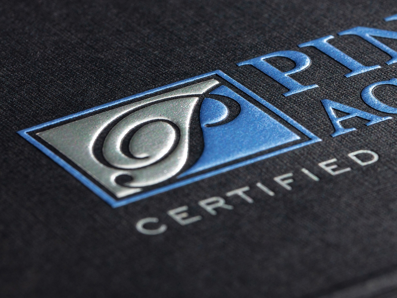 Folder ColoRaised™ Imprinting Example