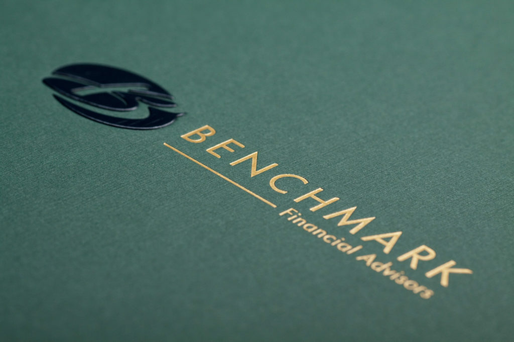 Foil Stamped folder with pocketes